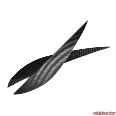 VR Aero Carbon Fiber Headlight Eyelid Covers Porsche Macan 2014-2018 - VR-95B-607