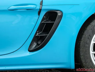 VR Aero Carbon Fiber Side Vents Porsche 718 Cayman Boxster - VR-718-632