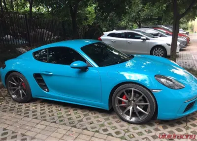 VR Aero Carbon Fiber Side Vents Porsche 718 Cayman Boxster - VR-718-632
