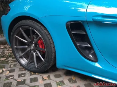 VR Aero Carbon Fiber Side Vents Porsche 718 Cayman Boxster - VR-718-632
