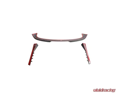 VR Aero Carbon Fiber 3pc Roof Spoiler BMW M3 G81 Wagon - VR-G81-627