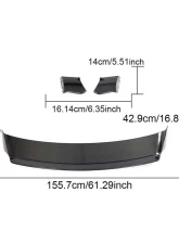 VR Aero Carbon Fiber Touring Rear Wing Spoiler BMW M2 G87                                     - VR-G87-621 - Image 20