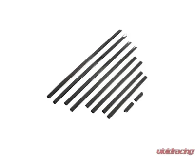 VR Aero Carbon Fiber Side Molding Trim Set Mercedes G-Wagon W463 G63 G65 G500 - VR-W463-685