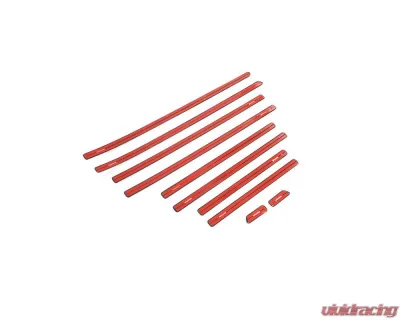 VR Aero Carbon Fiber Side Molding Trim Set Mercedes G-Wagon W463 G63 G65 G500 - VR-W463-685