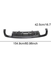 VR Aero Carbon Fiber Rear Diffuser Audi A5 Quattro S line S5 Sportback 2D 4-Door                                     - VR-A5S5-610 - Image 20