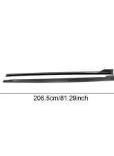 VR Aero Carbon Fiber Side Skirts V1 Audi A5 S-Line S5 Sportback Hatchback 4-Door                                     - VR-A5S5-633 - Image 20