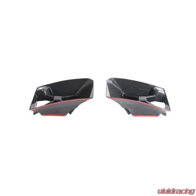 VR Aero Carbon Fiber X Brace Bumper Air Duct Covers BMW M2 G87 - VR-G87-605