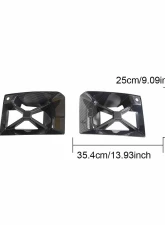 VR Aero Carbon Fiber X Brace Bumper Air Duct Covers BMW M2 G87                                     - VR-G87-605 - Image 13