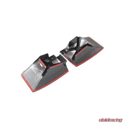 VR Aero Carbon Fiber X Brace Bumper Air Duct Covers BMW M2 G87 - VR-G87-605