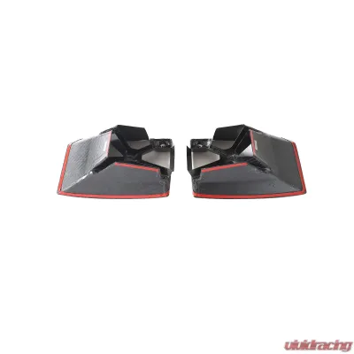VR Aero Carbon Fiber X Brace Bumper Air Duct Covers BMW M2 G87 - VR-G87-605