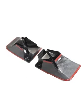 VR Aero Carbon Fiber X Brace Bumper Air Duct Covers BMW M2 G87                                     - VR-G87-605 - Image 6