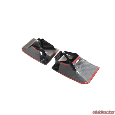 VR Aero Carbon Fiber X Brace Bumper Air Duct Covers BMW M2 G87 - VR-G87-605