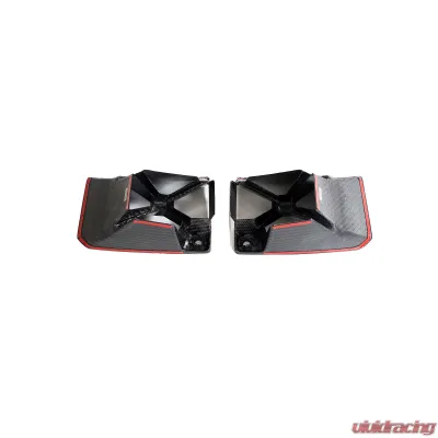 VR Aero Carbon Fiber X Brace Bumper Air Duct Covers BMW M2 G87 - VR-G87-605