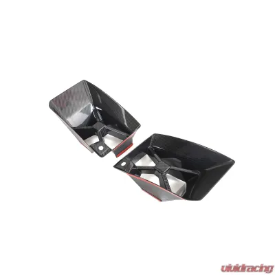 VR Aero Carbon Fiber X Brace Bumper Air Duct Covers BMW M2 G87 - VR-G87-605
