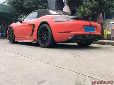 VR Aero Carbon Fiber Side Skirts Porsche 718 Cayman - VR-718-631