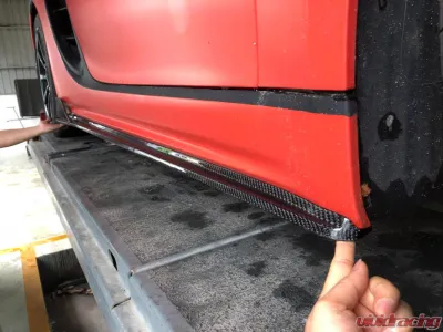 VR Aero Carbon Fiber Side Skirts Porsche 718 Cayman - VR-718-631