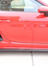 VR Aero Carbon Fiber Side Skirts Porsche 718 Cayman                                     - VR-718-631 - Image 7