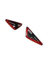 VR Aero Carbon?Fiber?Side?Fender?Camera?Vent?Cover?Trim?Tesla?Model                                     - ML-ZDH424-PRO - Image 14