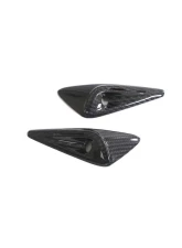 VR Aero Carbon?Fiber?Side?Fender?Camera?Vent?Cover?Trim?Tesla?Model                                     - ML-ZDH424-PRO - Image 8