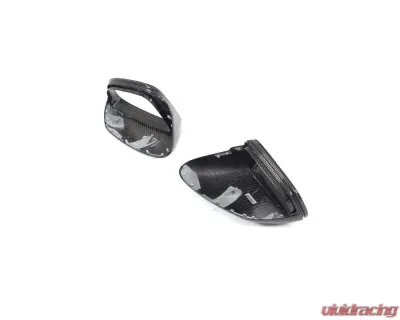 VR Aero Carbon Fiber Side Mirror Covers Porsche Taycan 9J1 - VR-9J1-660