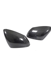 VR Aero Carbon Fiber Side Mirror Covers Porsche Taycan 9J1                                     - VR-9J1-660 - Image 4
