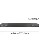 VR Aero Carbon Fiber Rear Roof Spoiler Mercedes G-Wagon W463 G500 G550 G55 G63 G65                                     - VR-W463-670 - Image 18