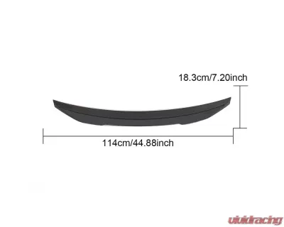 VR Aero Carbon Fiber Trunk Wing Spoiler Kia Stinger - VR-KIAST-620