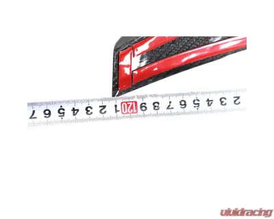 VR Aero Carbon Fiber Rear Trunk Spoiler GT Style Audi A4 S4 B9 Sedan 2015-2023 - VR-B9-620