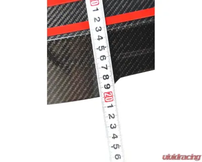 VR Aero Carbon Fiber Rear Trunk Spoiler GT Style Audi A4 S4 B9 Sedan 2015-2023 - VR-B9-620