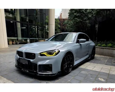 VR Aero Carbon Fiber Front Air Ducts Angle Style BMW M2 G87 - VR-G87M2-650