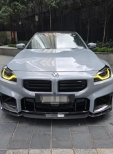 VR Aero Carbon Fiber Front Air Ducts Angle Style BMW M2 G87                                     - VR-G87M2-650 - Image 11