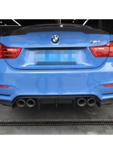 VR Aero Carbon Fiber Rear Diffuser V2 BMW M3 | M4 | F80 | F82 | F83                                     - VR-M3M4-F80F82F83-610 - Image 14