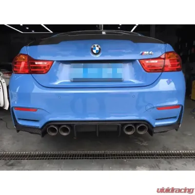 VR Aero Carbon Fiber Rear Diffuser V2 BMW M3 | M4 | F80 | F82 | F83 - VR-M3M4-F80F82F83-610