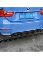 VR Aero Carbon Fiber Rear Diffuser V2 BMW M3 | M4 | F80 | F82 | F83                                     - VR-M3M4-F80F82F83-610 - Image 16