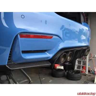 VR Aero Carbon Fiber Rear Diffuser V2 BMW M3 | M4 | F80 | F82 | F83 - VR-M3M4-F80F82F83-610