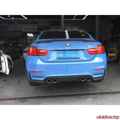 VR Aero Carbon Fiber Rear Diffuser V2 BMW M3 | M4 | F80 | F82 | F83 - VR-M3M4-F80F82F83-610