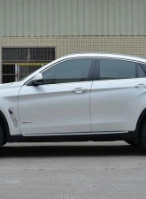 VR Aero Carbon Fiber Front Lip Spoiler V1 BMW X6 F16 xDrive Series 2015-2019                                     - VR-X6-600 - Image 10
