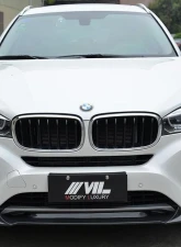 VR Aero Carbon Fiber Front Lip Spoiler V1 BMW X6 F16 xDrive Series 2015-2019                                     - VR-X6-600 - Image 9