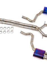 VRP Porsche Panamera 971 Titanium Exhaust System 2.9T | 4.0T Long Version CLEARANCE                                     - VR-971-170T-Long - Image 2