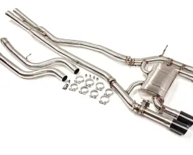 VRP Stainless Valvetronic Exhaust System with Carbon Tips BMW M3 | M4 F8x 2015-2020