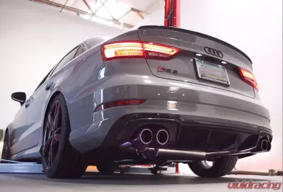 VRP Audi RS3 8V Stainless Valvetronic Exhaust System with Carbon Tips CLEARANCE - VR-RS38V-170S