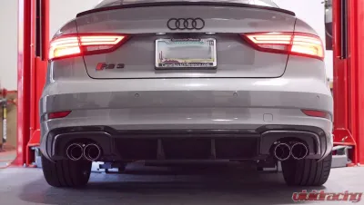 VRP Audi RS3 8V Stainless Valvetronic Exhaust System with Carbon Tips CLEARANCE - VR-RS38V-170S