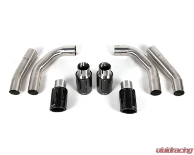 VRP BMW X3M X4M Stainless Valvetronic Exhaust System with Carbon Tips - VR-S58X34M-170S