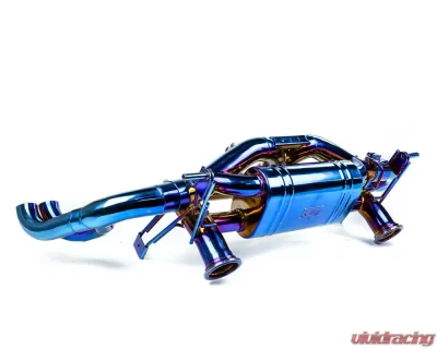 VRP Titanium Valvetronic Exhaust System Blue Audi R8 Gen 2020+ - VR-R820-170T