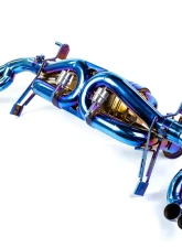 VRP Titanium Valvetronic Exhaust System Blue Audi R8 Gen 2020+                                     - VR-R820-170T - Image 3