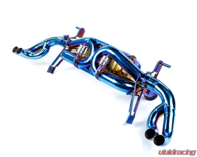 VRP Titanium Valvetronic Exhaust System Blue Audi R8 Gen 2020+ - VR-R820-170T