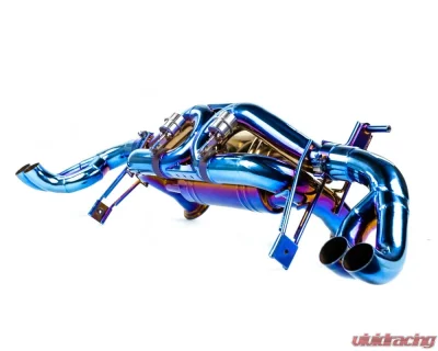 VRP Titanium Valvetronic Exhaust System Blue Audi R8 Gen 2020+ - VR-R820-170T