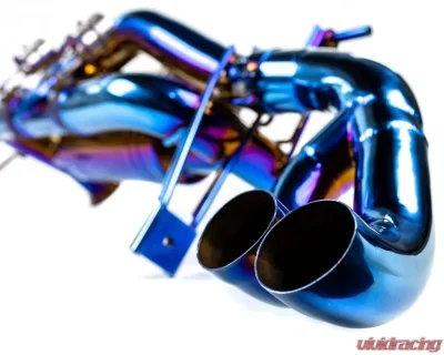 VRP Titanium Valvetronic Exhaust System Blue Audi R8 Gen 2020+ - VR-R820-170T