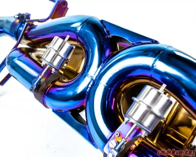 VRP Titanium Valvetronic Exhaust System Blue Audi R8 Gen 2020+ - VR-R820-170T