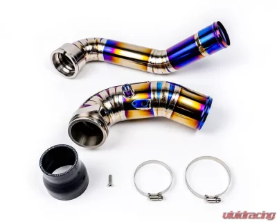 VRP Titanium Chargepipe and J-Pipe Kit Toyota Supra A90 A91 MKV - VR-A90-CP-TI